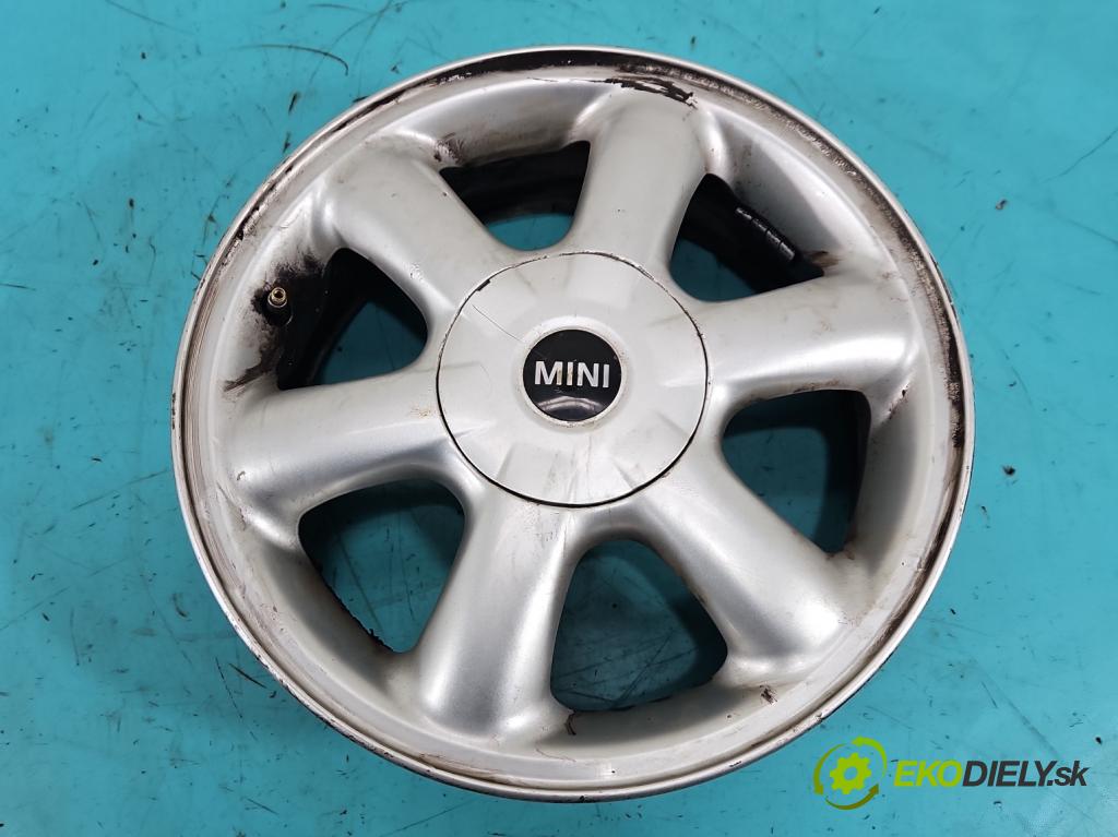 Mini One II 2006-2013 1.4 16V 95 HP manual 70 kW 1397 cm3 3- Disk hliník 15" komplet 6769406