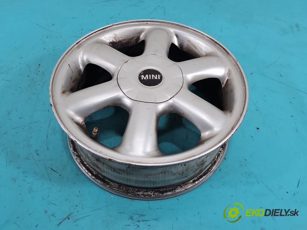 Mini One II 2006-2013 1.4 16V 95 HP manual 70 kW 1397 cm3 3- Disk hliník 15" komplet 6769406