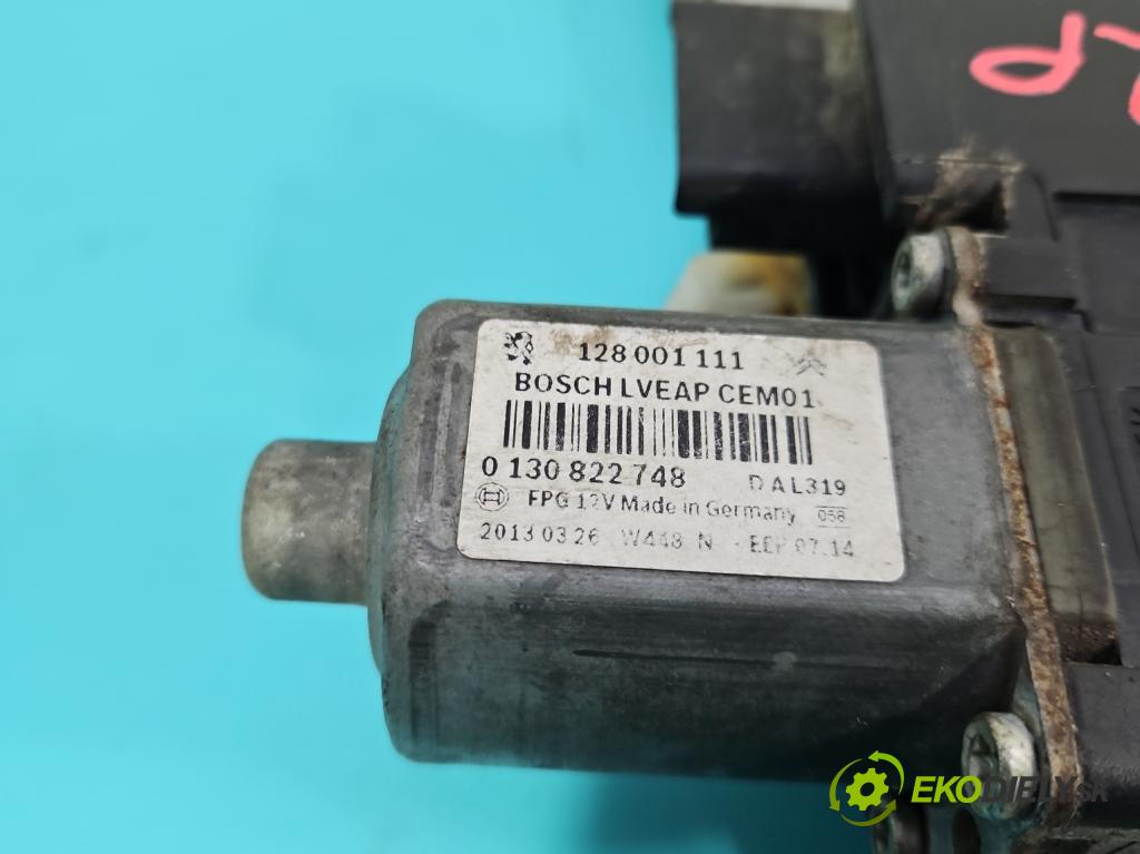 Citroen C5 II 2008-2017 1.6 hdi 114 HP automatic 84 kW 1560 cm3 4- mechanizmus okna predné ľavý 0130822748