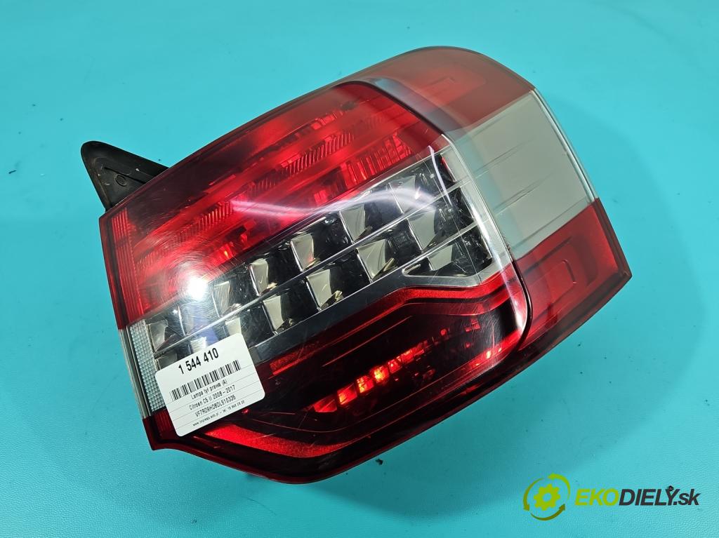 Citroen C5 II 2008-2017 1.6 hdi 114 HP automatic 84 kW 1560 cm3 4- svetlo / reflektor zadné pravé 9675061480 (Kľučka dverí ostatné)
