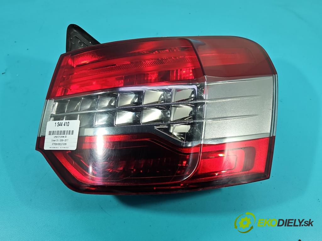 Citroen C5 II 2008-2017 1.6 hdi 114 HP automatic 84 kW 1560 cm3 4- svetlo / reflektor zadné pravé 9675061480 (Kľučka dverí ostatné)