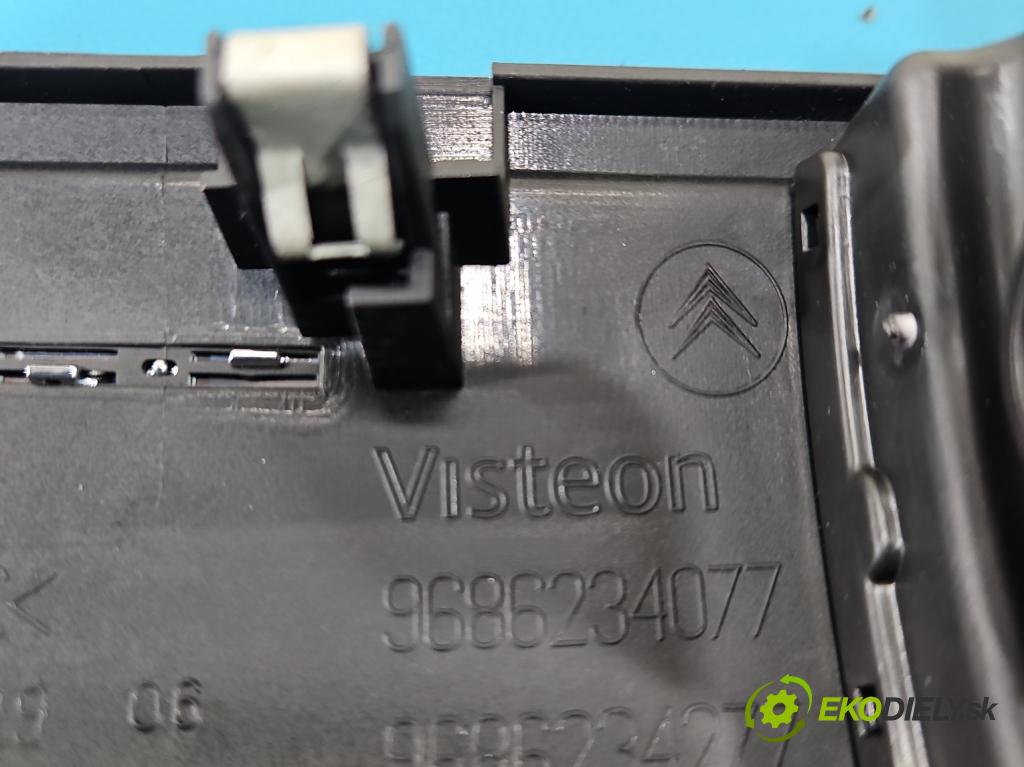 Citroen C5 II 2008-2017 1.6 hdi 114 hp automatic 84 kW 1560 cm3 4- Mřížka: topení medián: 9686234077 (Mřížka topení)