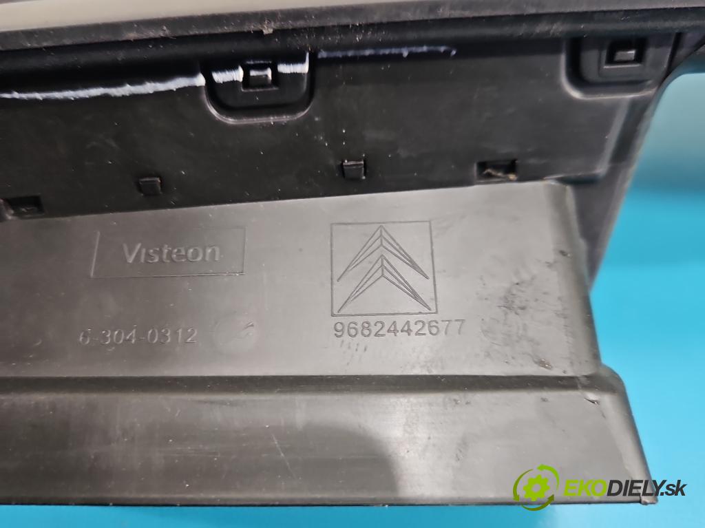 Citroen C5 II 2008-2017 1.6 hdi 114 hp automatic 84 kW 1560 cm3 4- Mřížka: topení medián: 9686234077 (Mřížka topení)