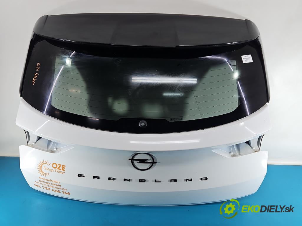 Opel Grandland 2017–2024 1.2 T 131 hp manual 96 kW 1199 cm3 5- zadní kufrové dveře  (Zadní kapota (kufr))