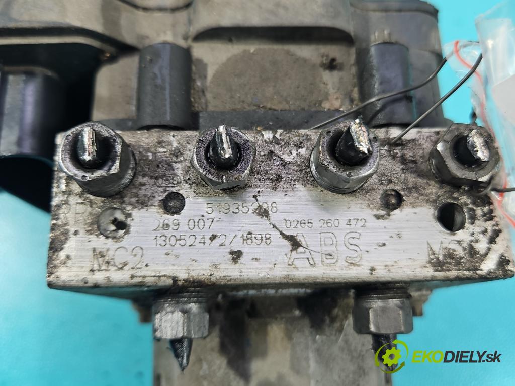 Citroen Jumper II 2006-2014 2.2 hdi 131 hp manual 96 kW 2198 cm3 5- čerpadlo abs 0265805024 (Pumpa ABS)