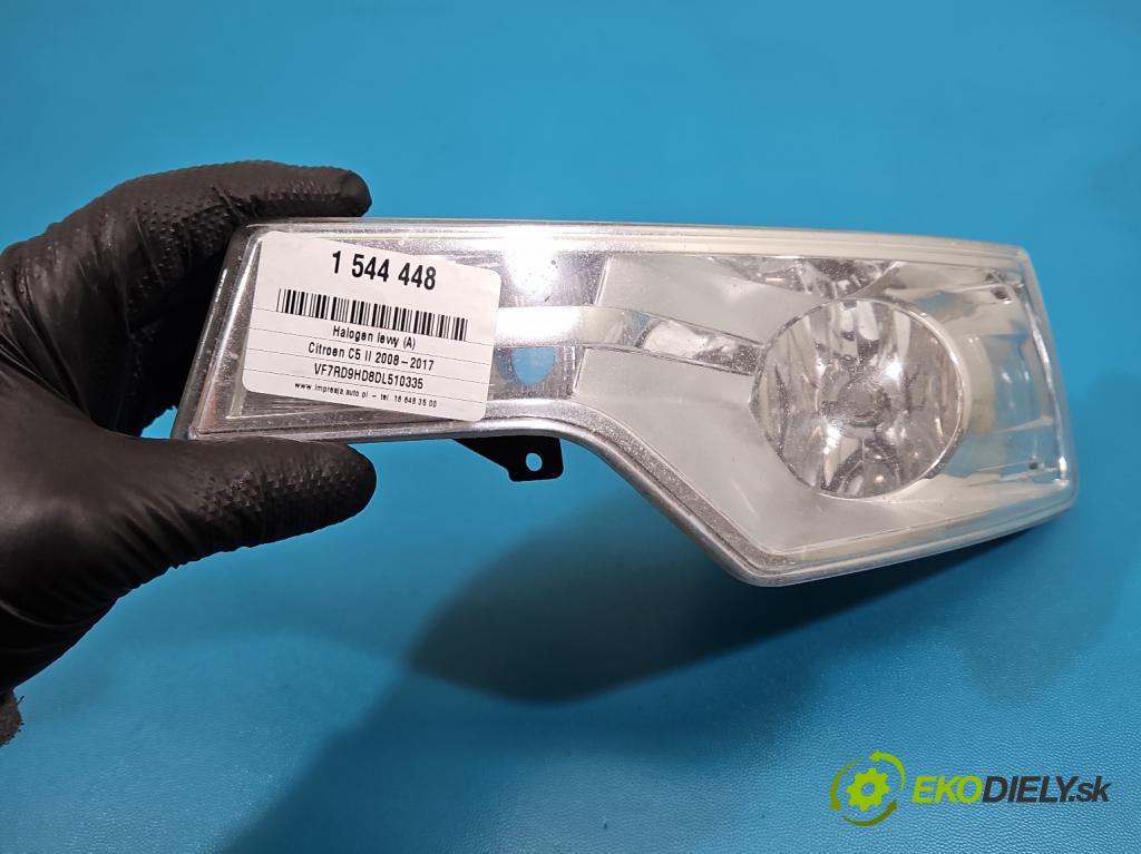 Citroen C5 II 2008-2017 1.6 hdi 114 HP automatic 84 kW 1560 cm3 4- Halogen ľavý 271563-00 (Kľučka dverí ostatné)