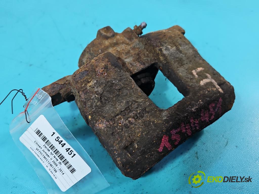 Citroen Jumper II 2006-2014 2.2 hdi 131 HP manual 96 kW 2198 cm3 5- brzdič zadné ľavý  (Kľučka dverí ostatné)