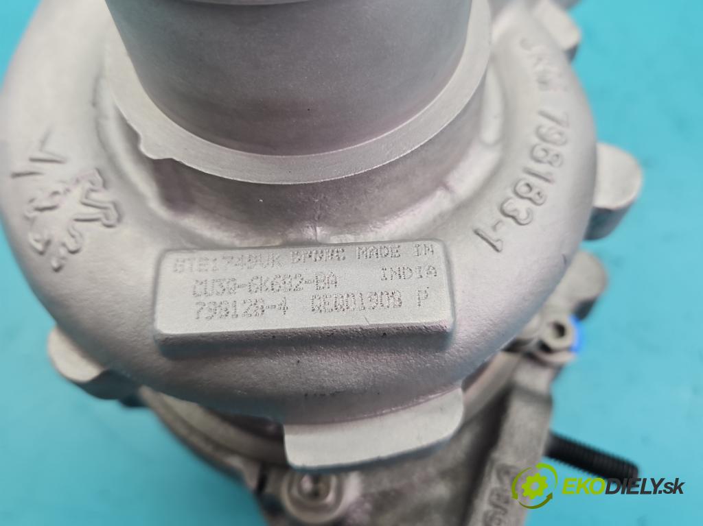 Citroen Jumper II 2006-2014 2.2 hdi 131 hp manual 96 kW 2198 cm3 5- Turbodmychadlo repasováno 798128-4