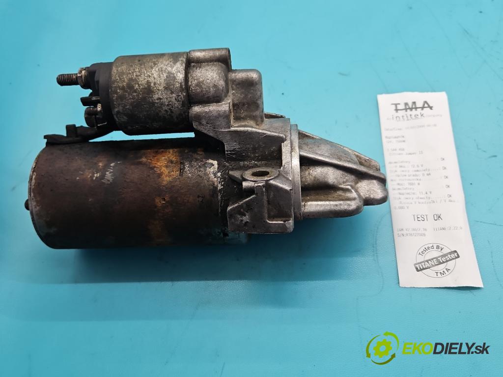 Citroen Jumper II 2006-2014 2.2 hdi 131 hp manual 96 kW 2198 cm3 5- startér:  (Startér)