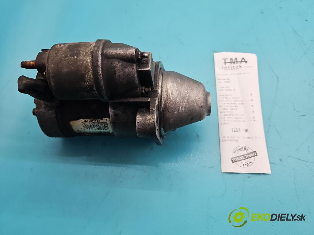 Opel Astra II 1998-2009 1.7 dti 75 hp manual 55 kW 1686 cm3 5- startér: 8971891181 (Startér)