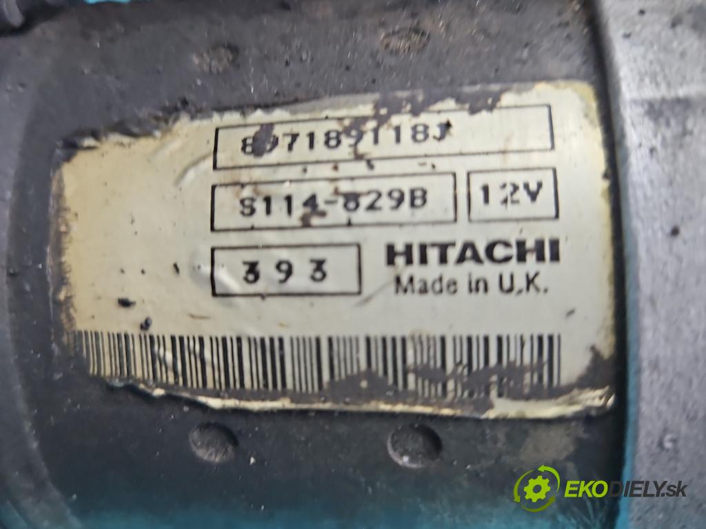 Opel Astra II 1998-2009 1.7 dti 75 hp manual 55 kW 1686 cm3 5- startér: 8971891181 (Startér)