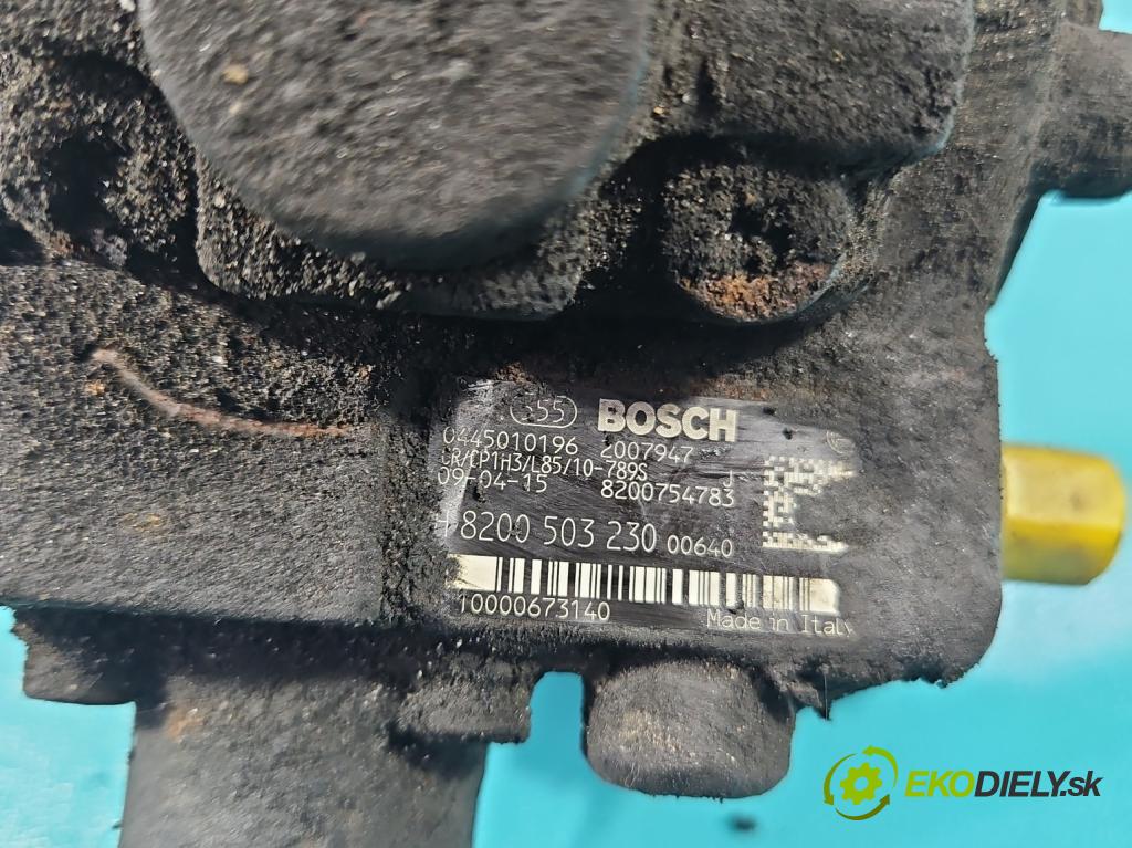 Renault Master II 1998-2010 2.5 dci 120 HP manual 88 kW 2464 cm3 4- čerpadlo vstrekovacia 0445010196 (Vstrekovacie čerpadlo)