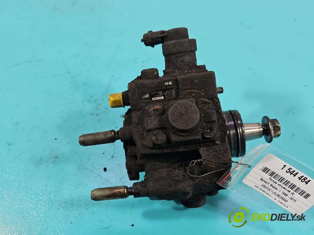 Renault Master II 1998-2010 2.5 dci 120 HP manual 88 kW 2464 cm3 4- čerpadlo vstrekovacia 0445010196 (Vstrekovacie čerpadlo)