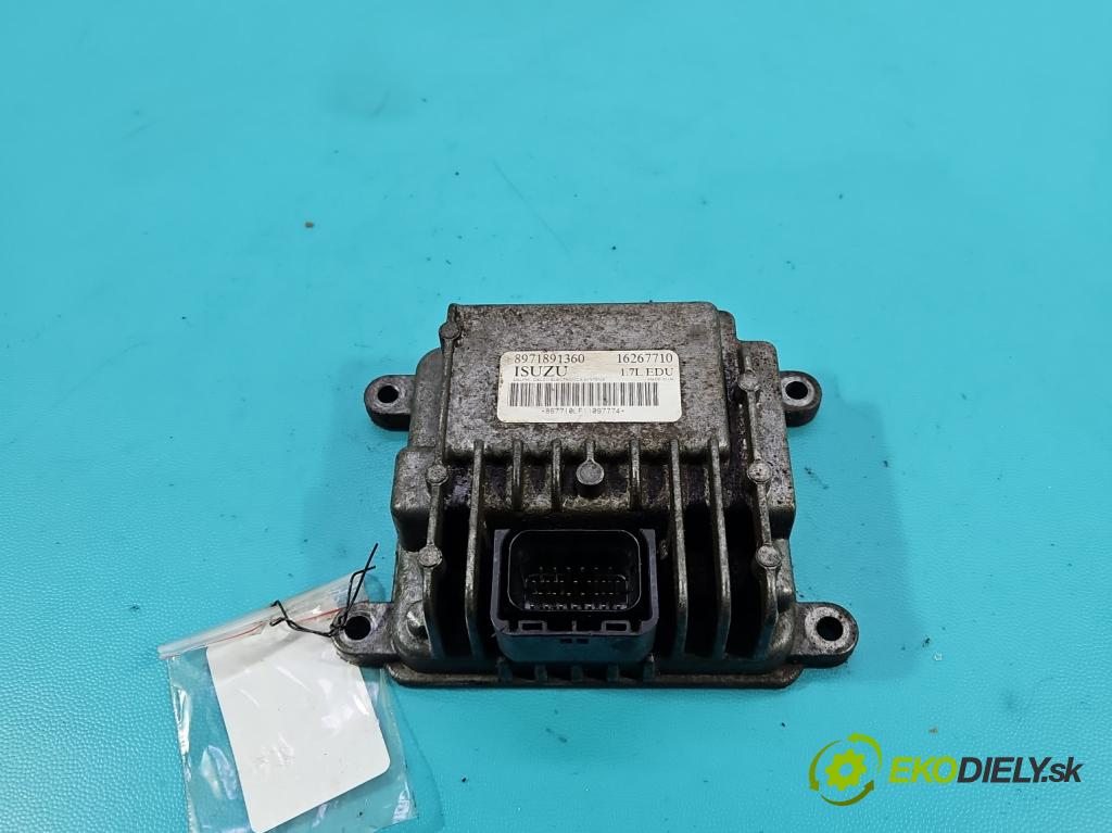 Opel Astra II 1998-2009 1.7 dti 75 HP manual 55 kW 1686 cm3 5- riadiaca jednotka ostatné 8971891360