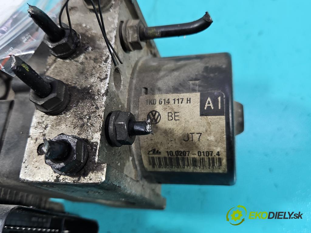 Skoda Octavia II 2004-2013 1.9 tdi (BXE) 105 hp manual 77 kW 1896 cm3 5- čerpadlo abs 1K0614117H (Pumpa ABS)