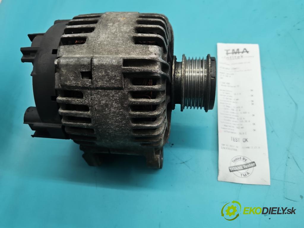 Skoda Octavia II 2004-2013 1.9 tdi (BXE) 105 HP manual 77 kW 1896 cm3 5- Alternator 06F903023C (Alternátor)