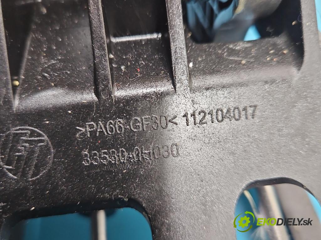 Toyota Aygo II 2014-2022 1.0 vvti 72 HP manual 53 kW 998 cm3 5- Páka: Změny: stupeň,rýchlosť 33530-0H030 (Rýchlostná páka (kulisa))