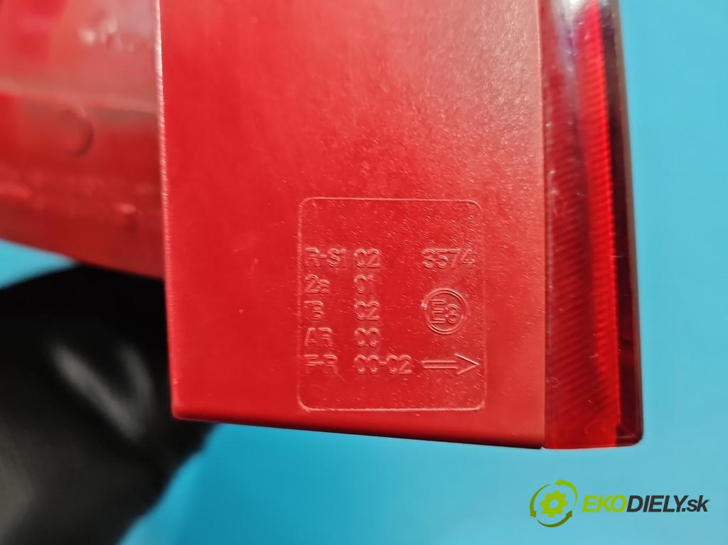 Skoda Octavia II 2004-2013 1.9 tdi (BXE) 105 HP manual 77 kW 1896 cm3 5- svetlo / reflektor zadné pravé 1Z5945096A (Kľučka dverí ostatné)