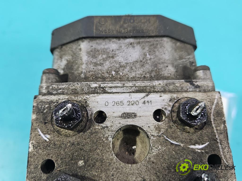 Audi A6 C5 1997-2004 2.4 V6 165 HP manual 121 kW 2393 cm3 4- čerpadlo abs 0265220411 (Pumpa ABS)