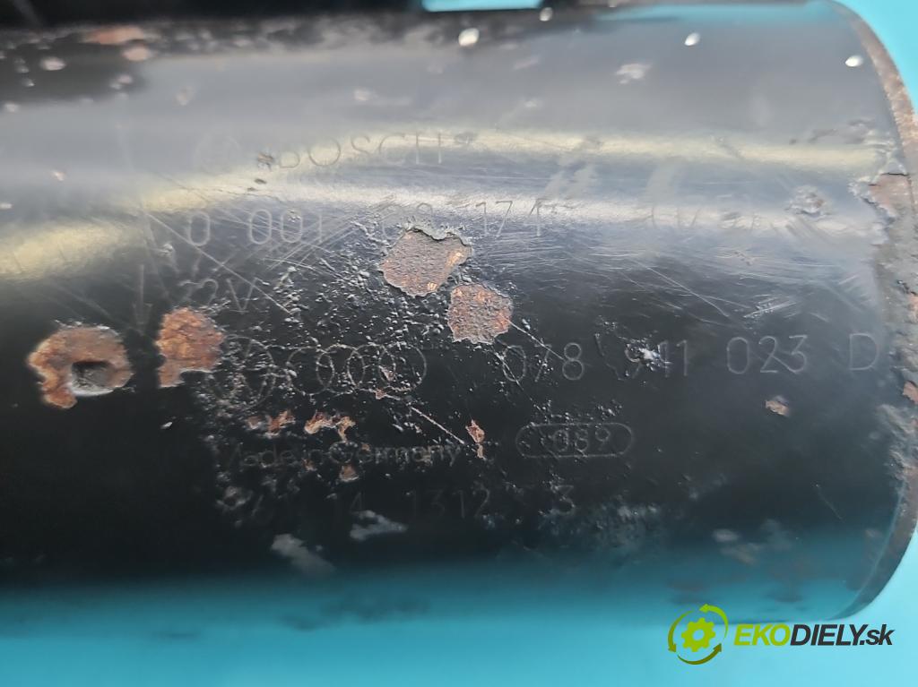 Audi A6 C5 1997-2004 2.4 V6 165 hp manual 121 kW 2393 cm3 4- startér: 0001108174 (Startér)