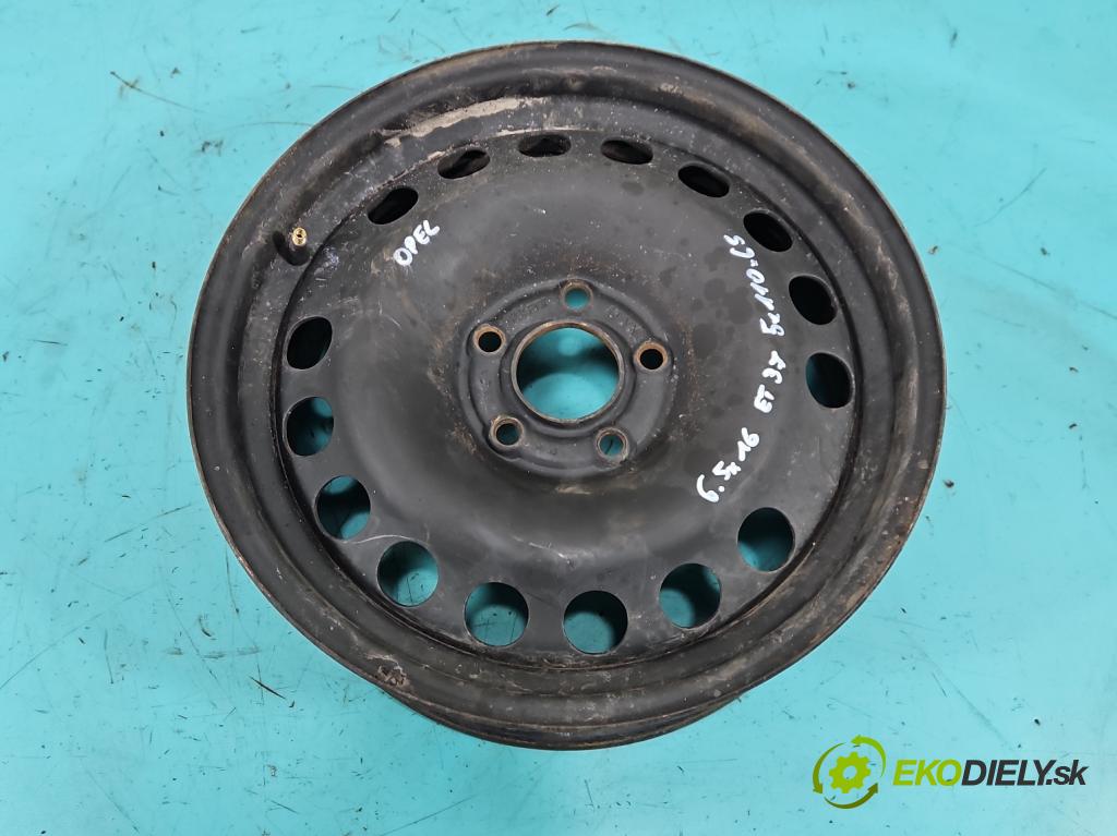 Opel Vectra C 2002-2008 2.2 dti 125 HP manual 92 kW 2171 cm3 4- Disk oceľový 16"