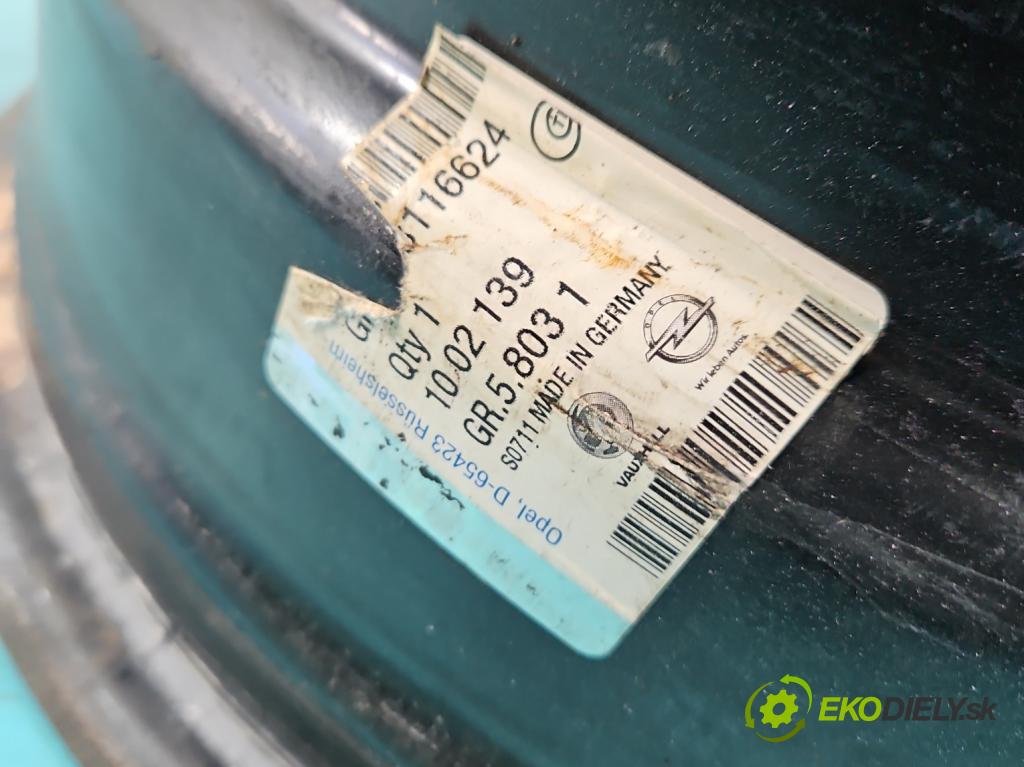 Opel Vectra C 2002-2008 2.2 dti 125 HP manual 92 kW 2171 cm3 4- Disk oceľový 16"