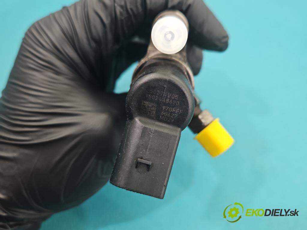 Citroen C5 II 2008-2017 1.6 hdi 114 hp automatic 84 kW 1560 cm3 4- vstřikovač 9802448680 (Vstřikovač paliva)