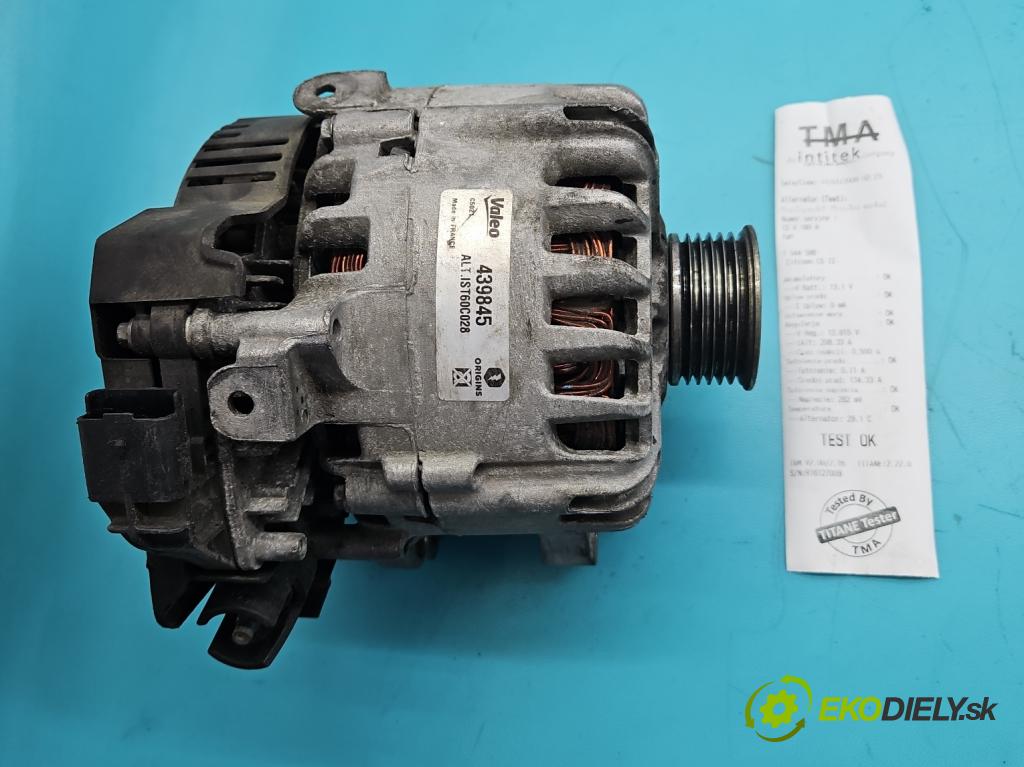 Citroen C5 II 2008-2017 1.6 hdi 114 HP automatic 84 kW 1560 cm3 4- Alternator A623000A (Alternátor)