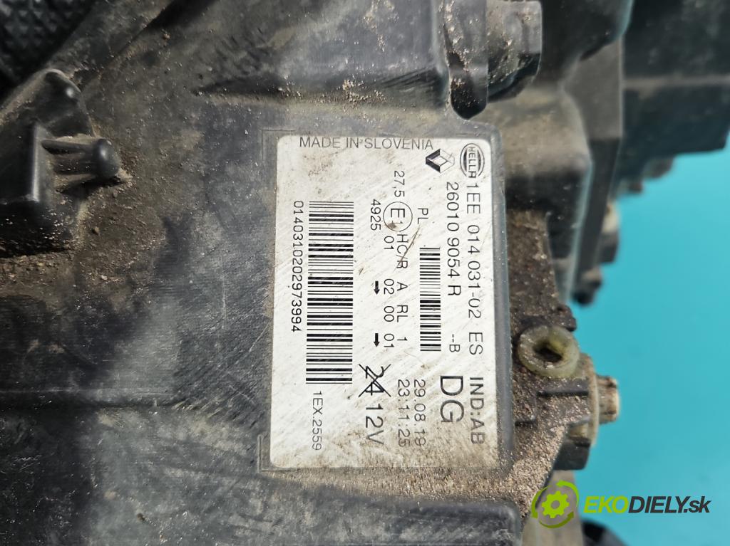 Renault Trafic III 2014 - 2.0 dci 120 HP manual 88 kW 1997 cm3 5- Reflektor: pravý 260109054R (Svetlo predné pravé)