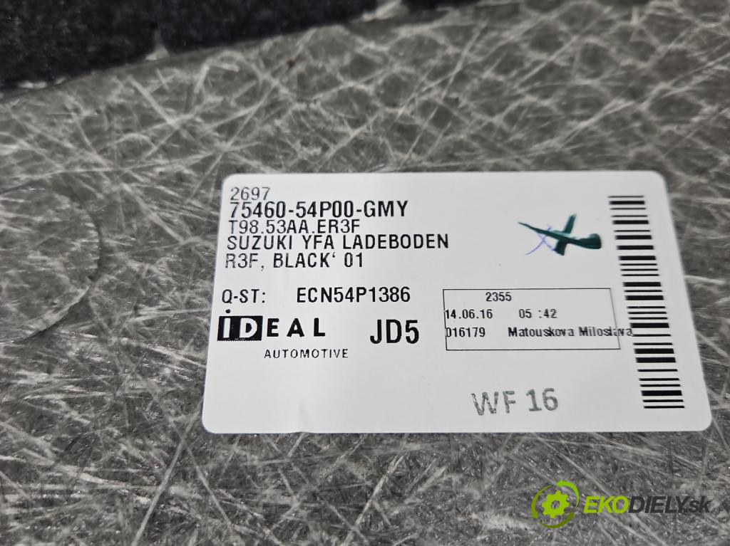 Suzuki Vitara II 2015- 1.6 16V 120 hp manual 88 kW 1586 cm3 5- koberec do auta kufra: 75460-54P00-GMY