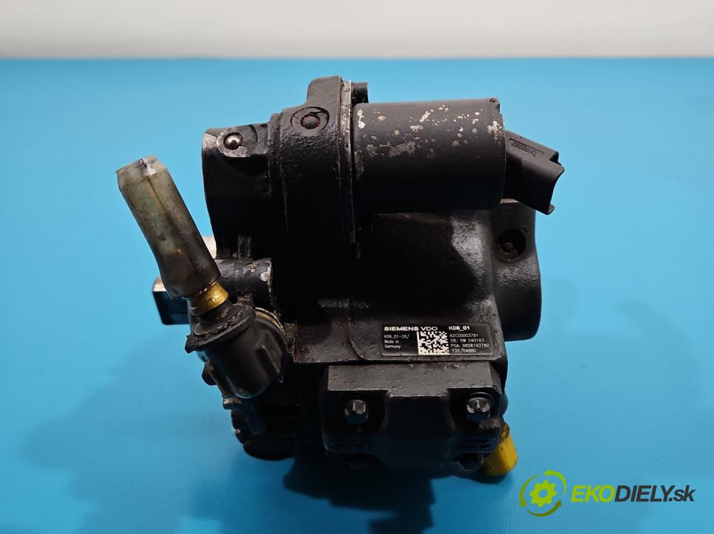 Volvo V50 2.0d 136 HP manual 100 kW 1997 cm3 5- čerpadlo vstrekovacia 9658193780 (Vstrekovacie čerpadlo)