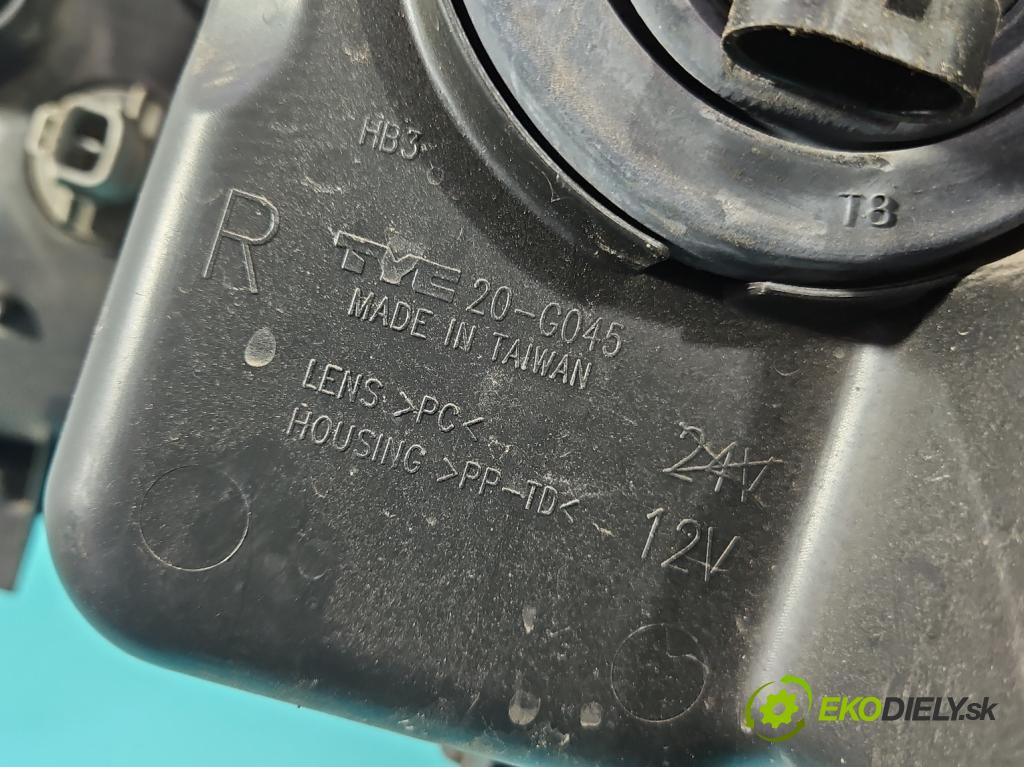 Suzuki Vitara II 2015- 1.6 16V 120 HP manual 88 kW 1586 cm3 5- Reflektor: pravý  (Svetlo predné pravé)