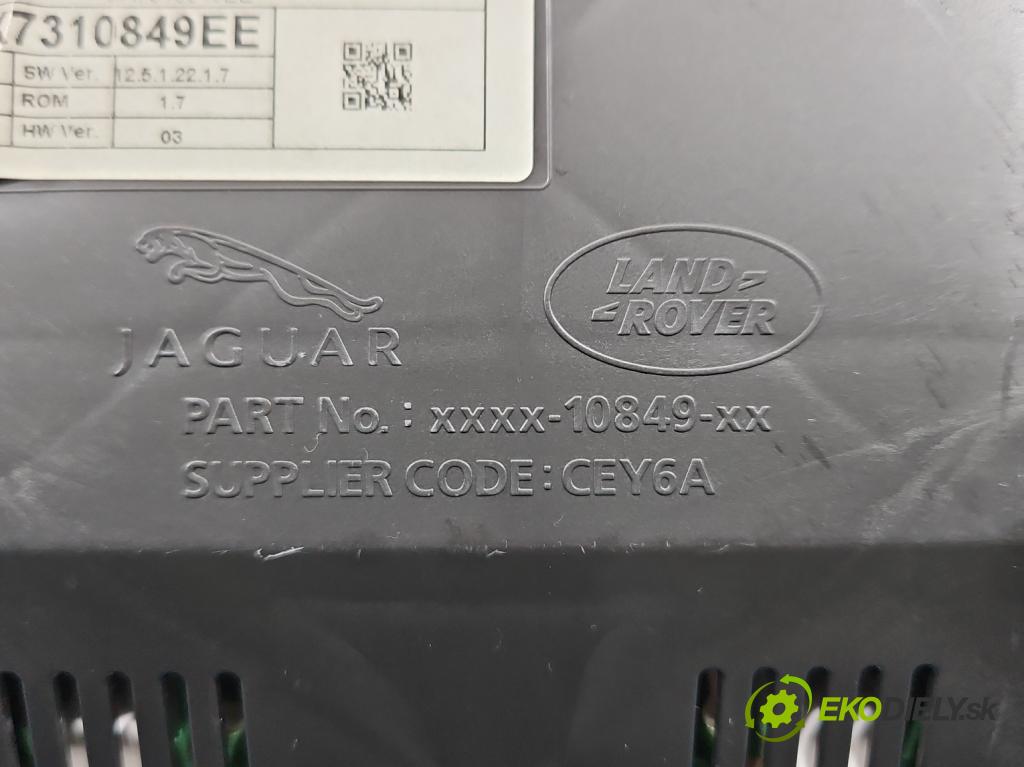 Jaguar XE X760 2015-2024 2.0d 179KM automatic 132 kW 1999 cm3 4- Přístrojová deska GX7310849EE (Přístrojová deska)