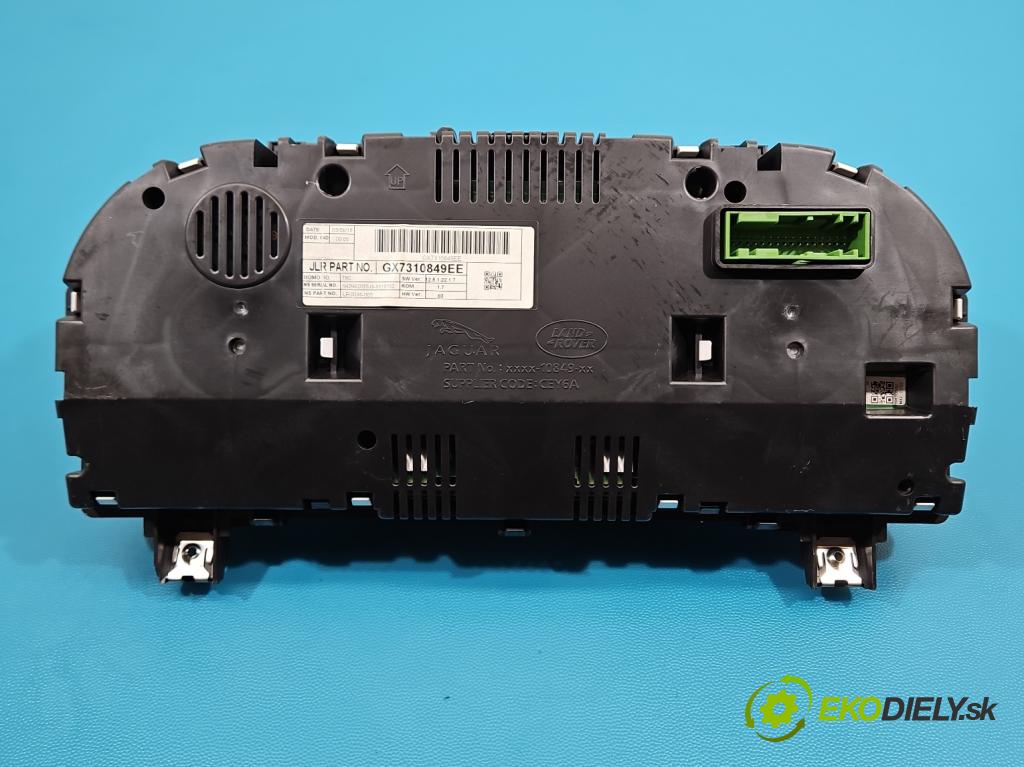 Jaguar XE X760 2015-2024 2.0d 179KM automatic 132 kW 1999 cm3 4- Přístrojová deska GX7310849EE (Přístrojová deska)