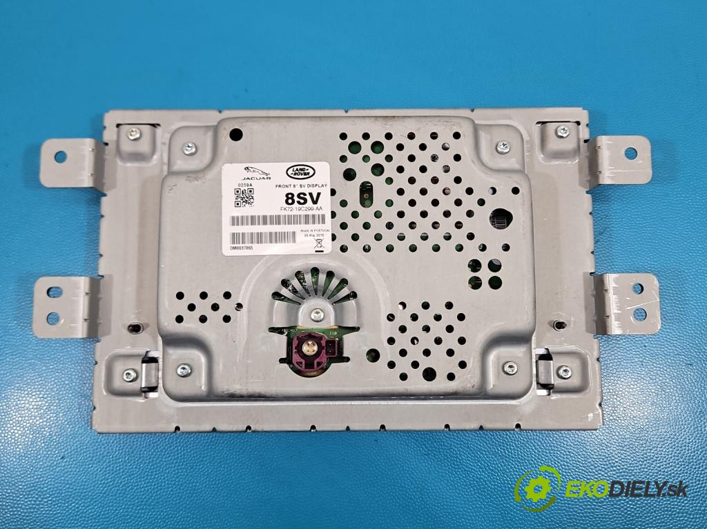 Jaguar XE X760 2015-2024 2.0d 179KM automatic 132 kW 1999 cm3 4- displej FK72-19C299-AA (Přístrojová deska)