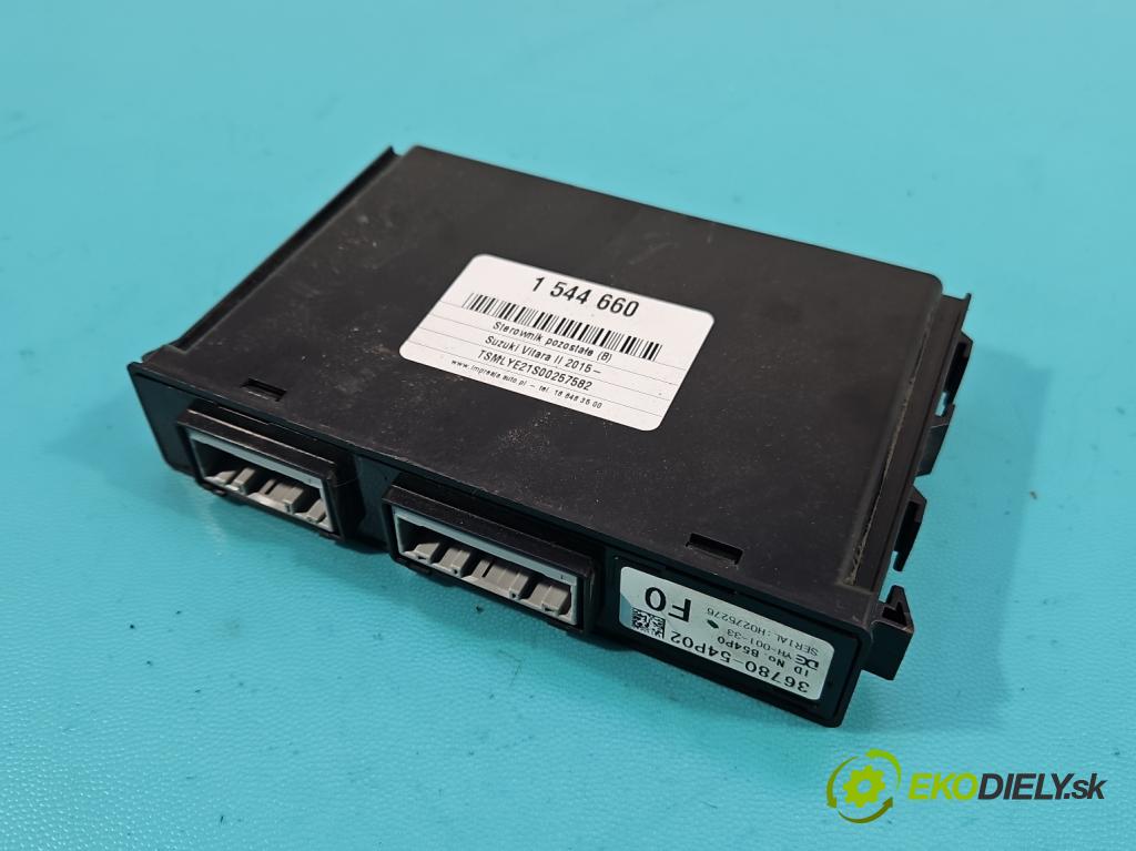 Suzuki Vitara II 2015- 1.6 16V 120 HP manual 88 kW 1586 cm3 5- riadiaca jednotka ostatné 36780-54P02