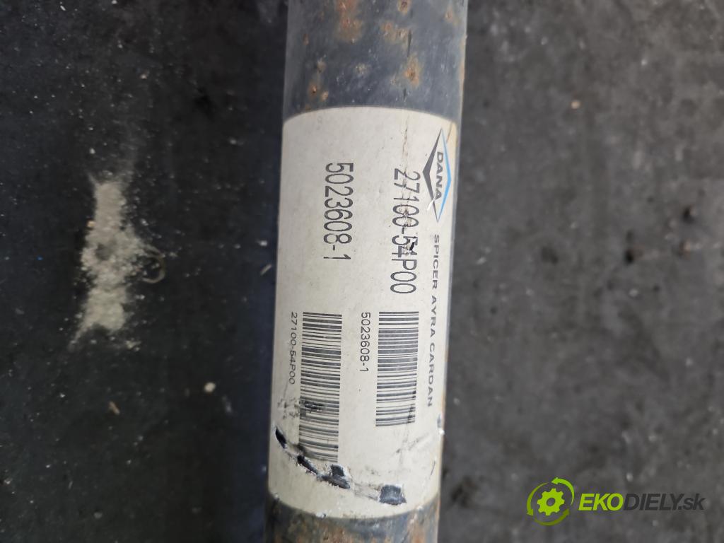 Suzuki Vitara II 2015- 1.6 16V 120 HP manual 88 kW 1586 cm3 5- Hřídel: zadné 27100-54P00 (Kardaňový hriadeľ)