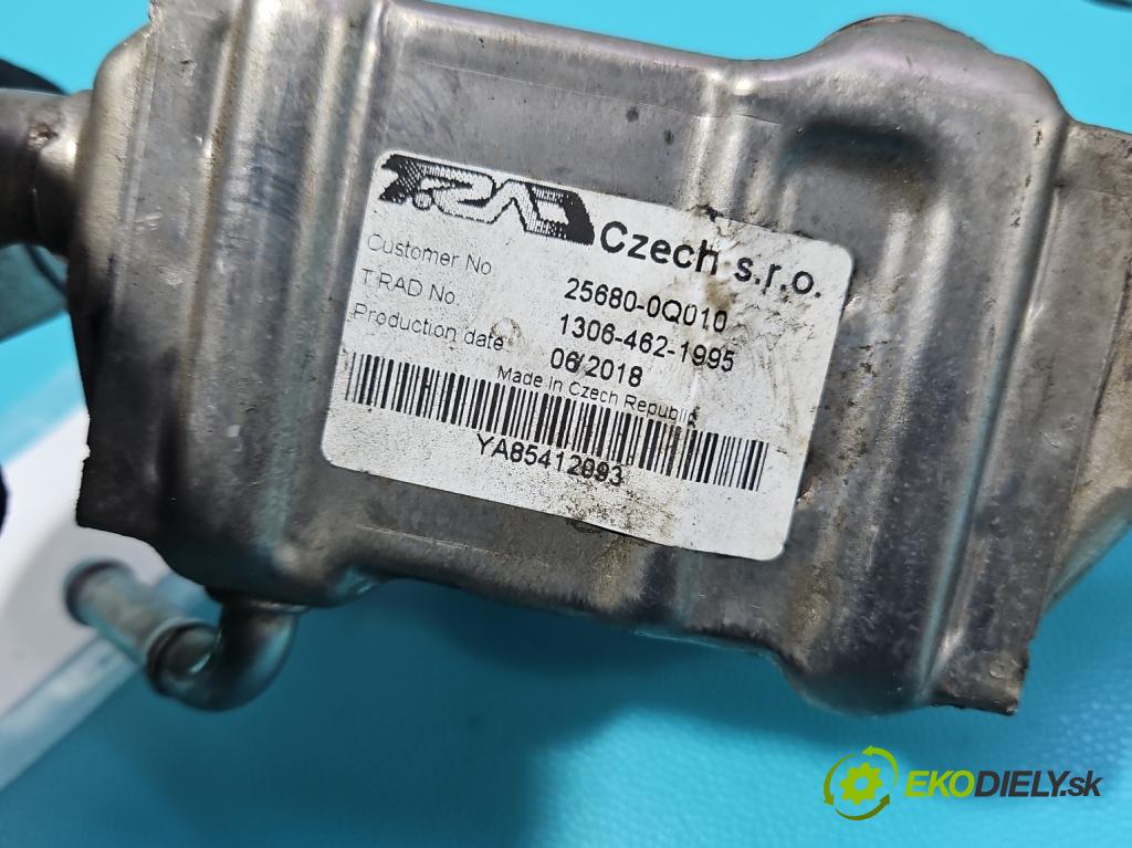 Toyota Aygo II 2014-2022 1.0 vvti 72 HP manual 53 kW 998 cm3 5- chladič výfukové 25680-0Q010