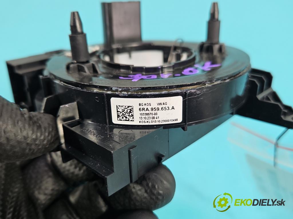 Skoda Kamiq 1.0 TSI 110 HP automatic 81 kW 999 cm3 5- Páska: airbag 6RA959653A (Airbag)