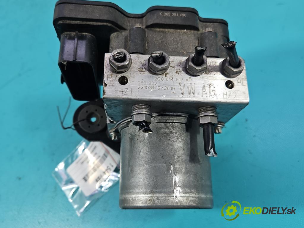 Skoda Kamiq 1.0 TSI 110 hp automatic 81 kW 999 cm3 5- čerpadlo abs 2Q0614517AP (Pumpa ABS)