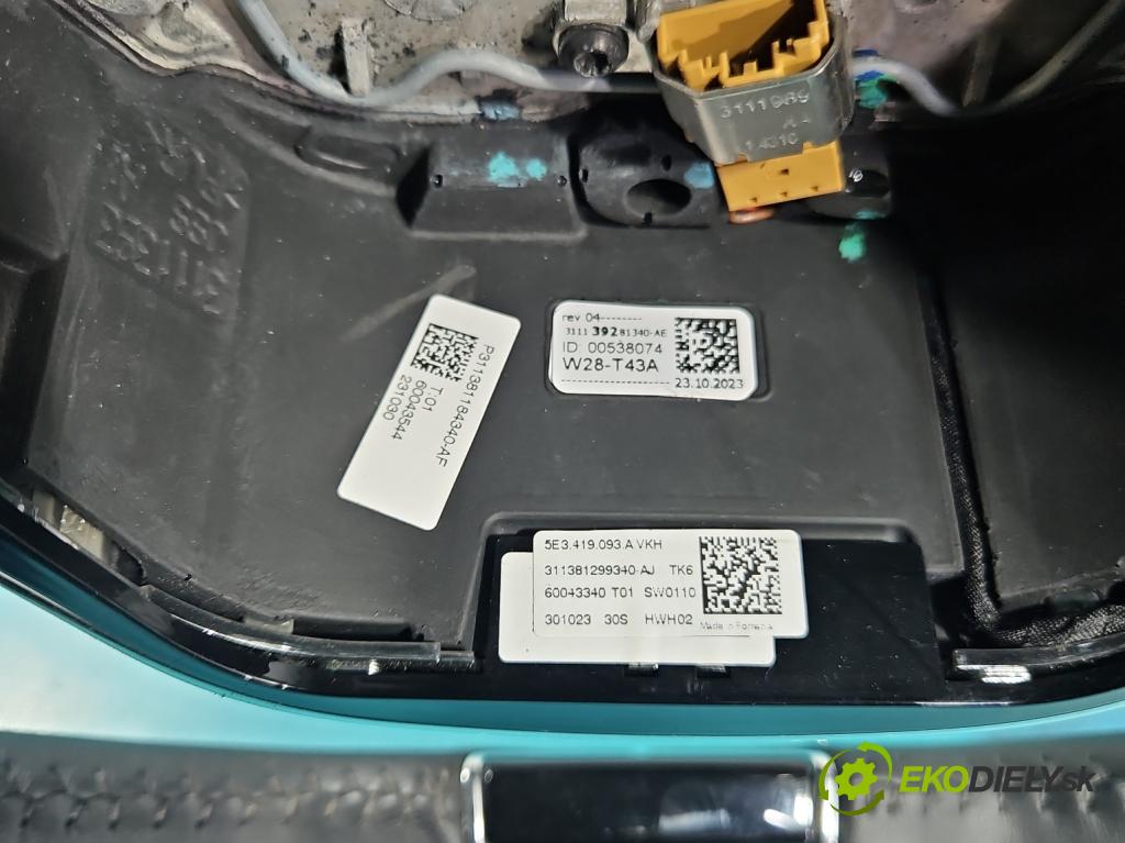 Skoda Kamiq 1.0 TSI 110 HP automatic 81 kW 999 cm3 5- volant 5E3419093A (Volant)