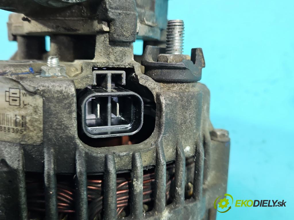 Opel Astra II 1998-2009 1.7 dti 75 HP manual 55 kW 1686 cm3 5- Alternator  (Alternátor)