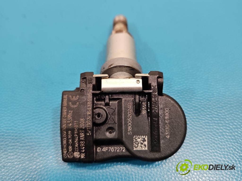 Suzuki Vitara II 2015- 1.6 16V 120 HP manual 88 kW 1586 cm3 5- snímač tlak: pneumatika 43130-61M00 (Snímač tlaku v pneumatike)