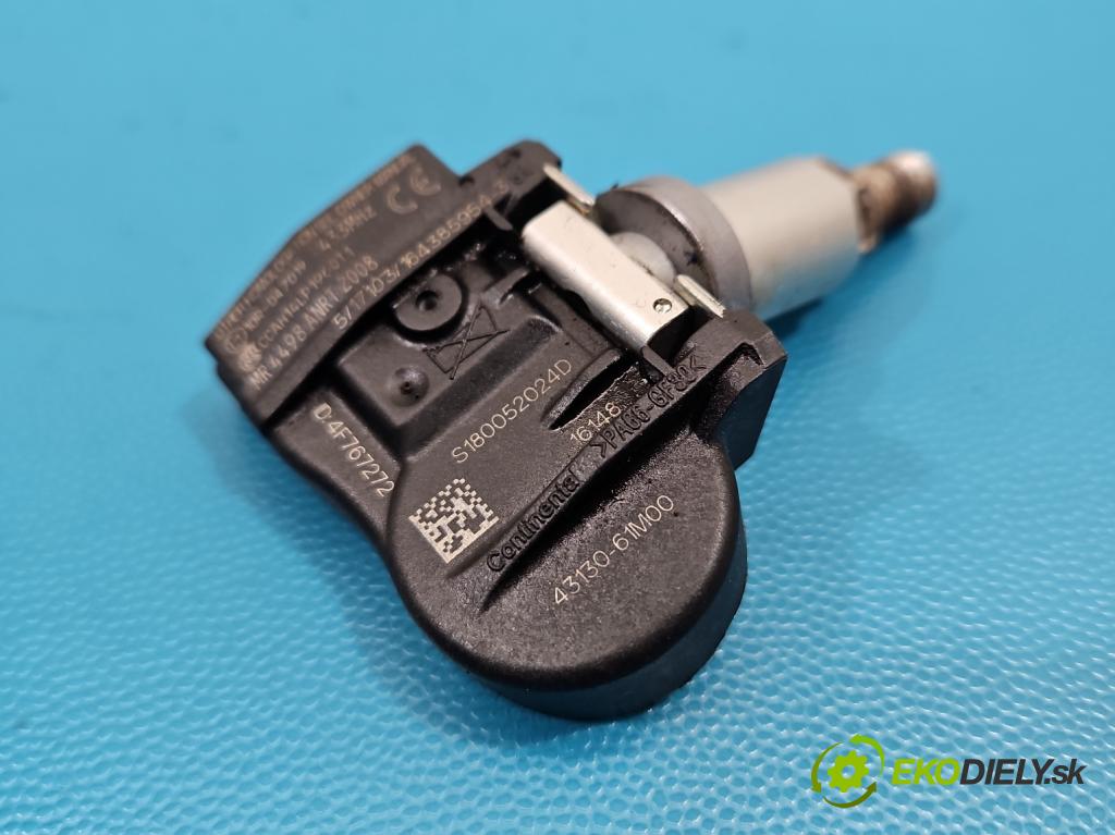 Suzuki Vitara II 2015- 1.6 16V 120 HP manual 88 kW 1586 cm3 5- snímač tlak: pneumatika 43130-61M00 (Snímač tlaku v pneumatike)