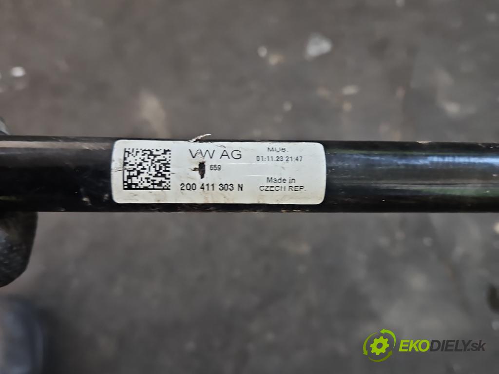 Skoda Kamiq 1.0 TSI 110 hp automatic 81 kW 999 cm3 5- tyč stabilizátoru 2Q0411303N (Přední stabilizátor)