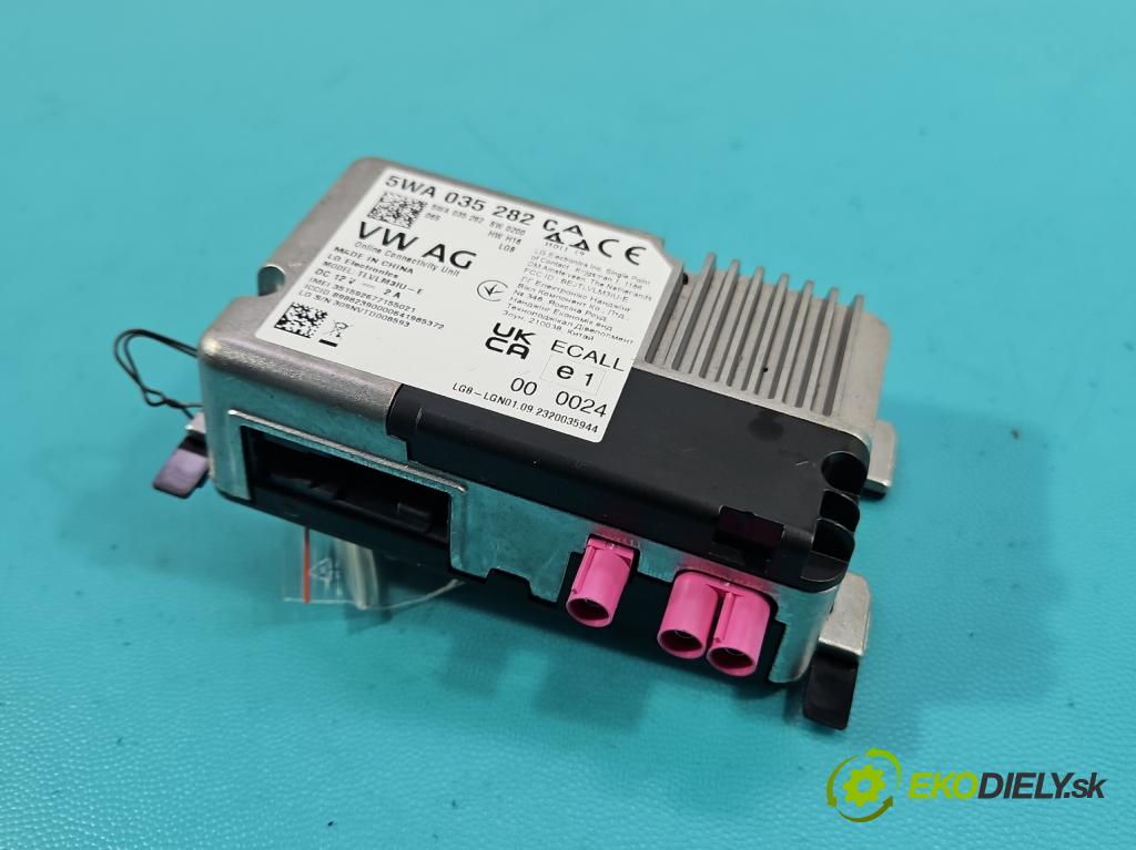 Skoda Kamiq 1.0 TSI 110 HP automatic 81 kW 999 cm3 5- riadiaca jednotka ostatné 5WA035282