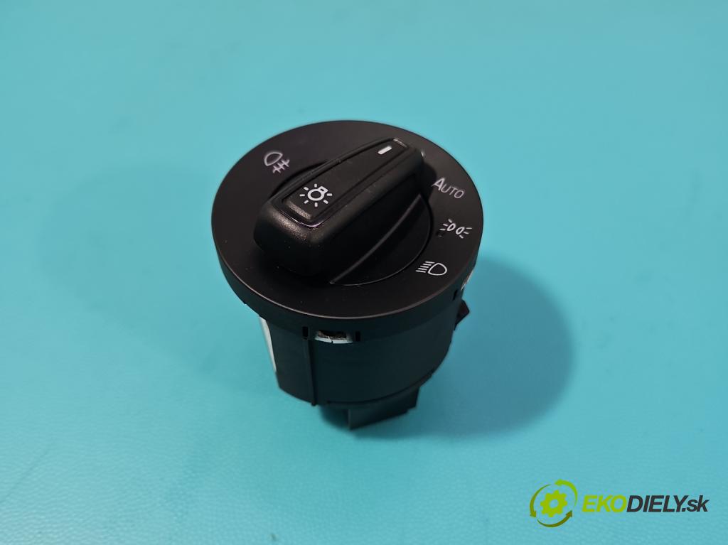 Skoda Kamiq 1.0 TSI 110 HP automatic 81 kW 999 cm3 5- prepínač světla: na doska: 565941431B