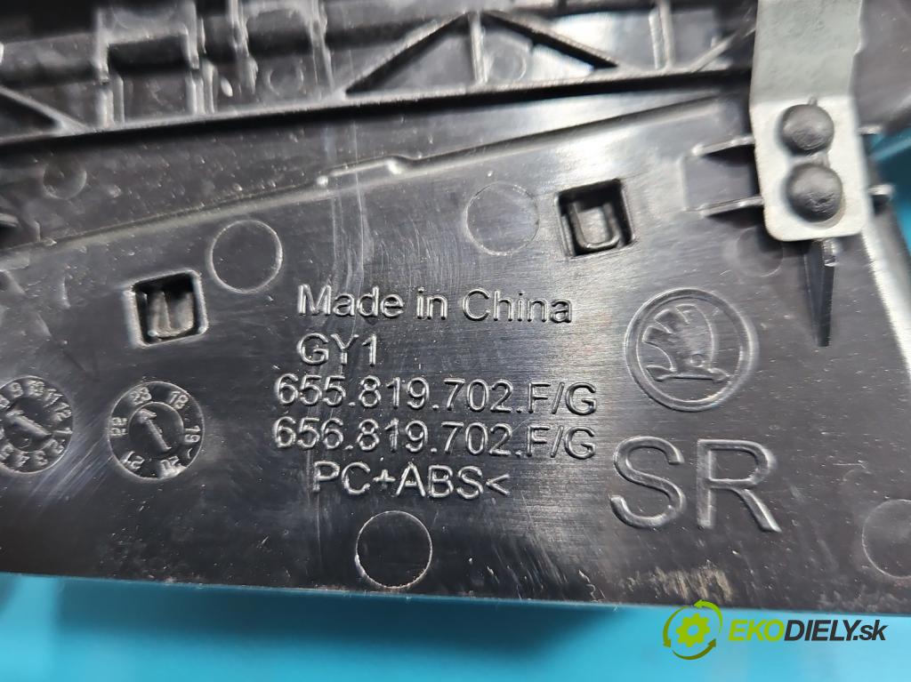 Skoda Kamiq 1.0 TSI 110 HP automatic 81 kW 999 cm3 5- lišta ozdobná vnitŕní: 655819702