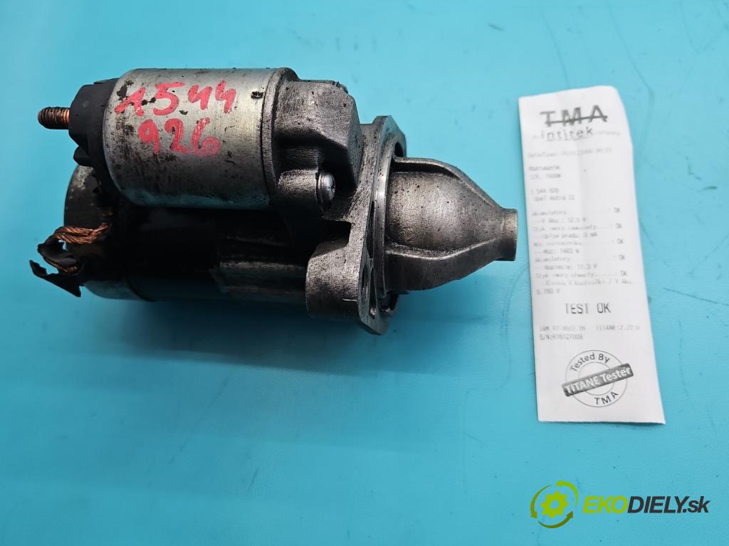 Opel Astra II 1998-2009 1.7 dti 75 hp manual 55 kW 1686 cm3 5- startér:  (Startér)