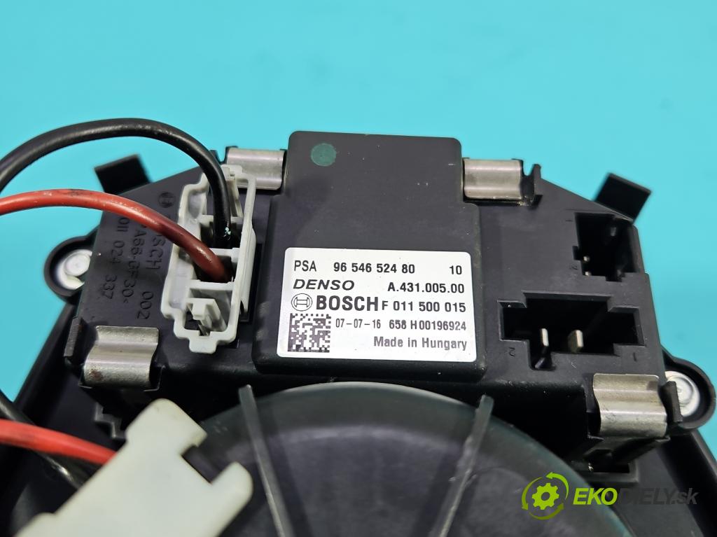 Citroen C4 Grand picasso I 2006-2013 2.0 hdi 136 HP automatic 100 kW 1997 cm3 5- ventilátor vzduchu 9654652480